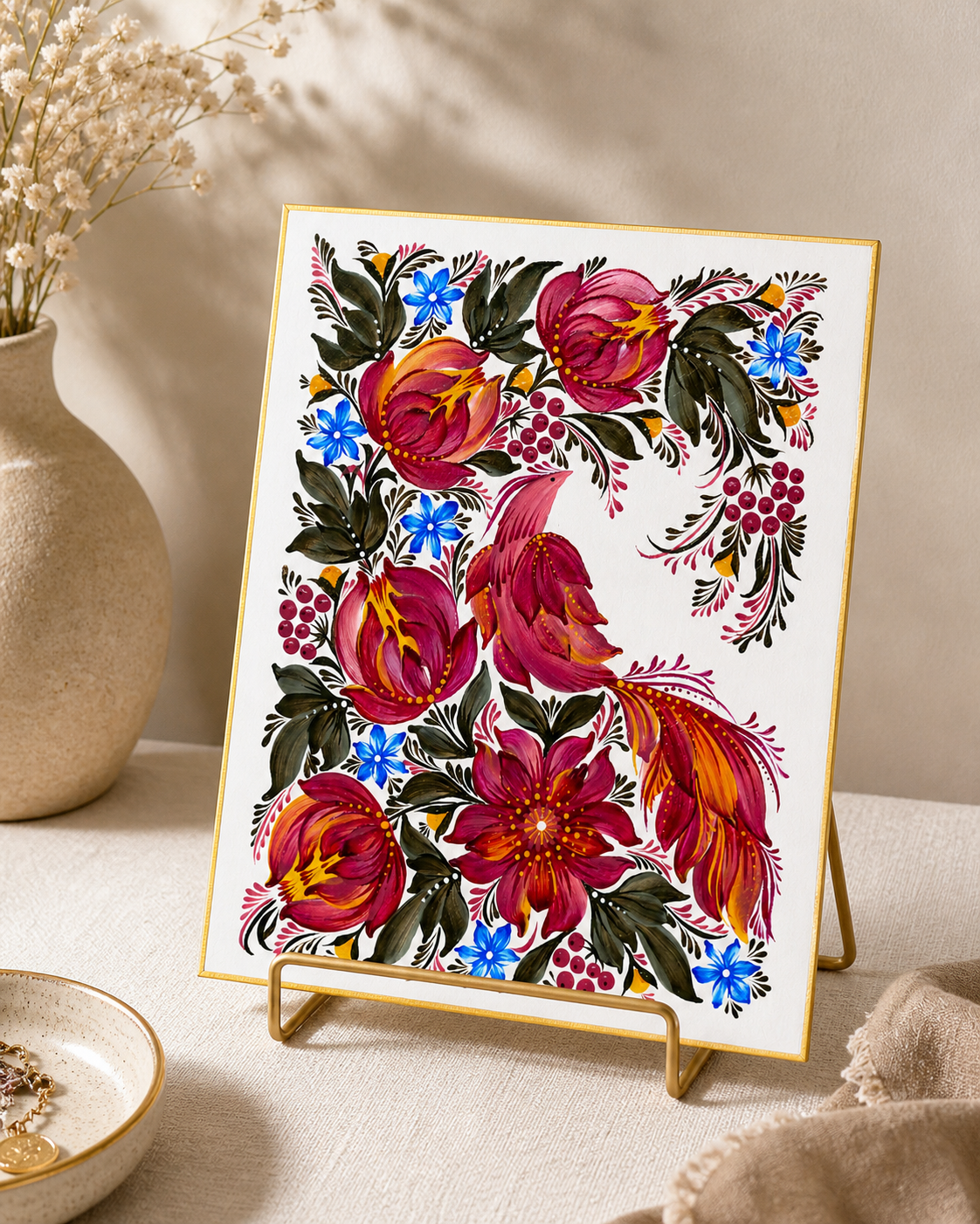 Bloomingdale - original painting by Shreya Dutta