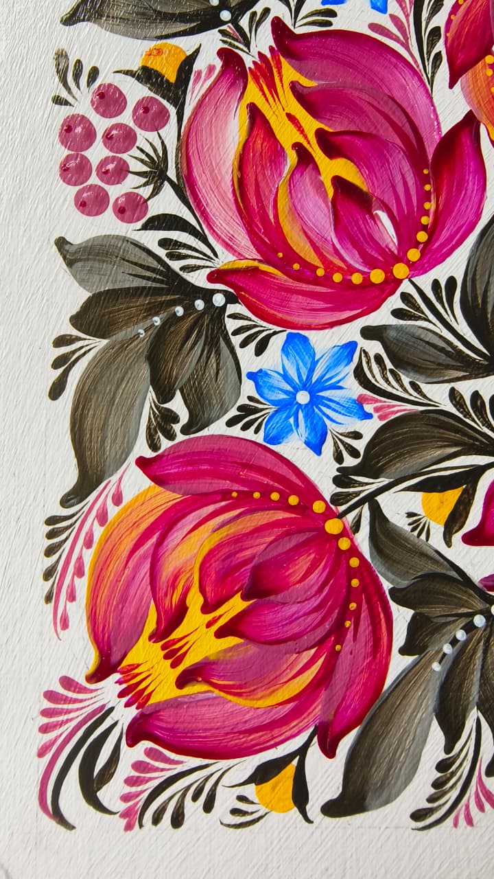 Bloomingdale - original painting by Shreya Dutta